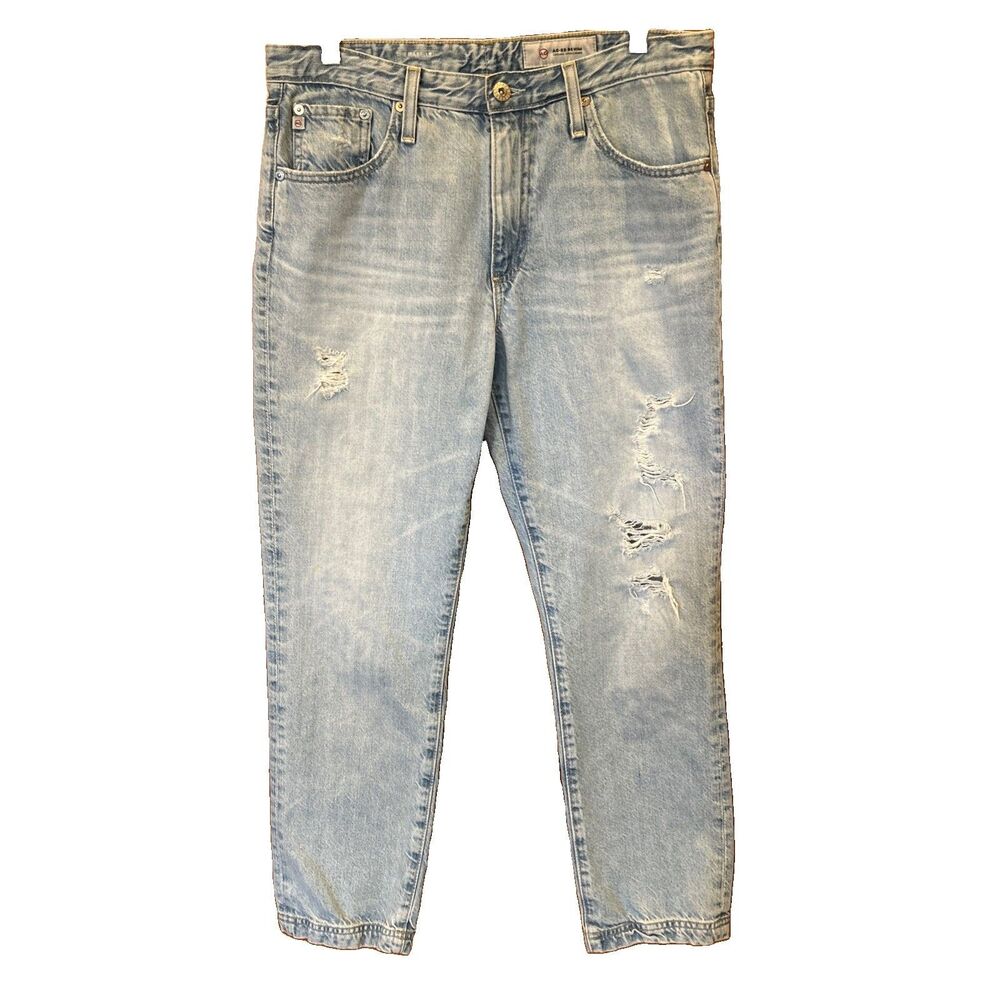 AG-ED Jeans Adriano Goldschmied Denim 29R The Isabelle High Rise Straight Crop